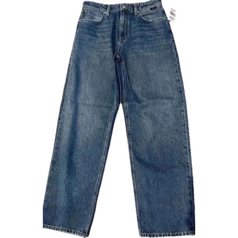 New Mavi Women's Jeans measure 30” Waist Loose Fit Jean 11" Rise 28" Inseam